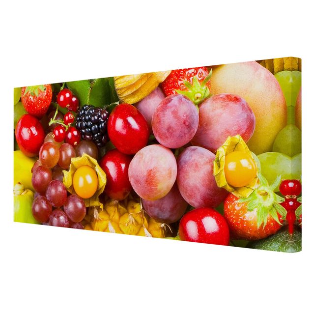 Obrazy na płótnie Kolorowe owoce egzotyczne