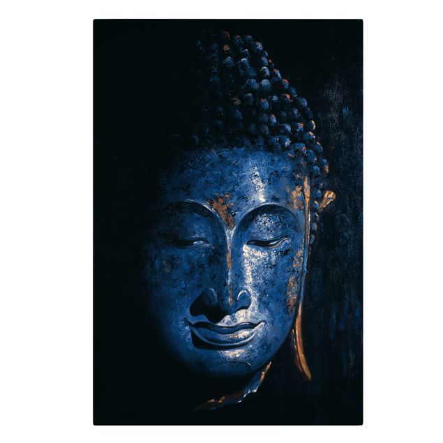 Obraz niebieski Delhi Budda