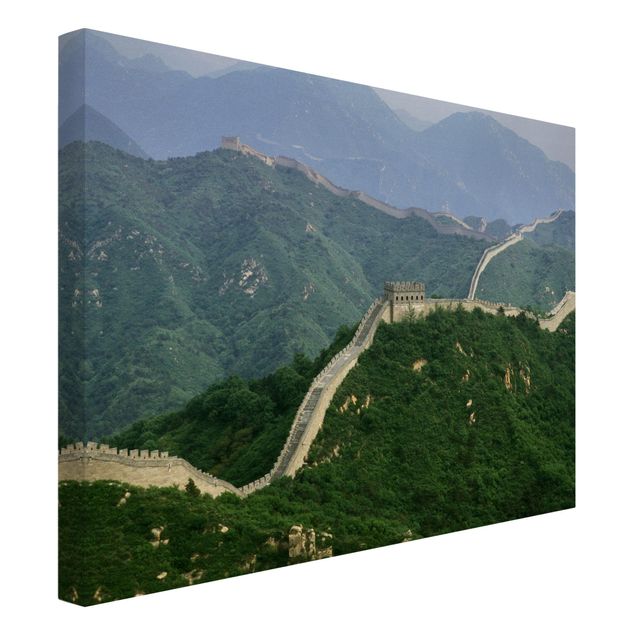 Obrazy z górami Wielki Mur Chiński na wsi