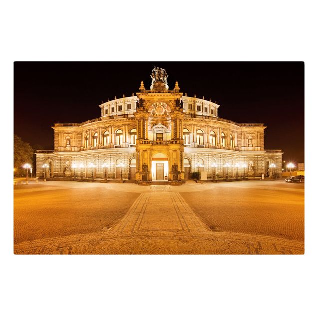 Architektura obrazy Opera w Dreźnie