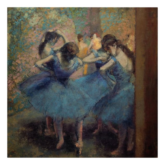 Obrazy impresjonizm Edgar Degas - Niebieskie tancerki