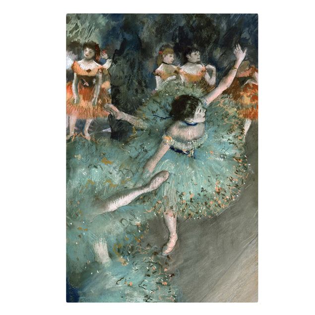 Obrazy impresjonizm Edgar Degas - Tancerki w zieleni