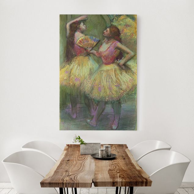 Dekoracja do kuchni Edgar Degas - Dwie tancerki