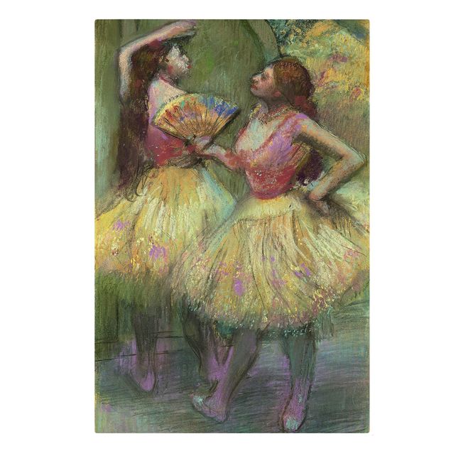 Obrazy impresjonistyczne Edgar Degas - Dwie tancerki
