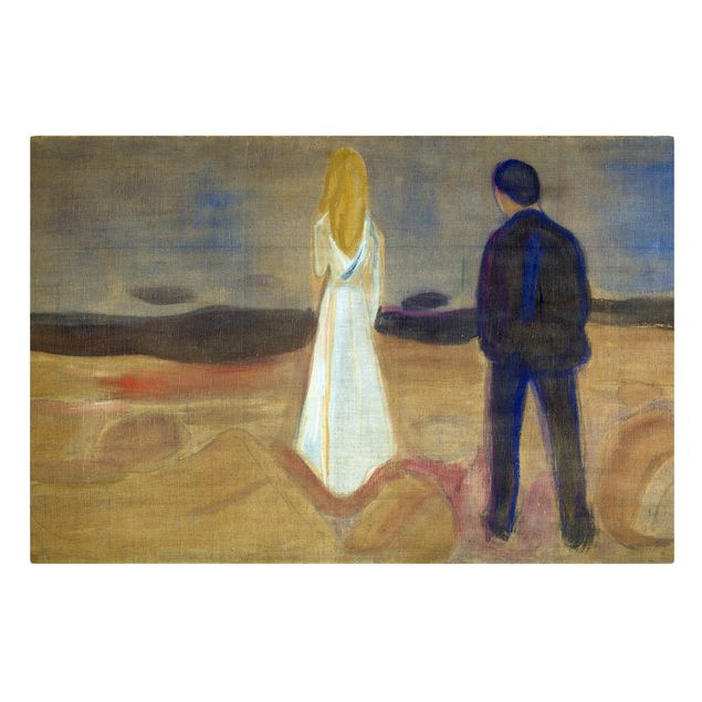Obrazy portret Edvard Munch - Dwoje ludzi