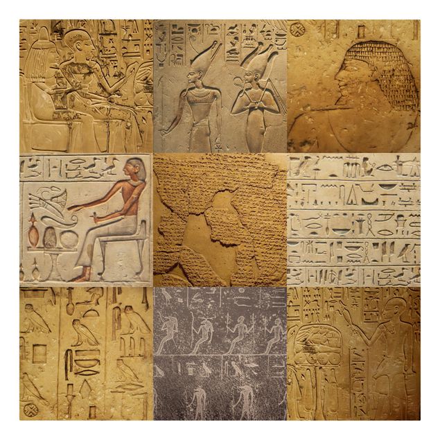 Obrazy drukowane na płótnie Mozaika egipska