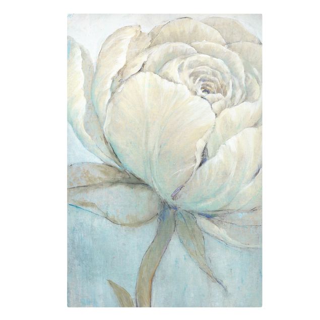 Obrazy z motywem kwiatowym Pastelowa róża angielska