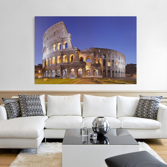Obrazy do salonu nowoczesne Lit Koloseum