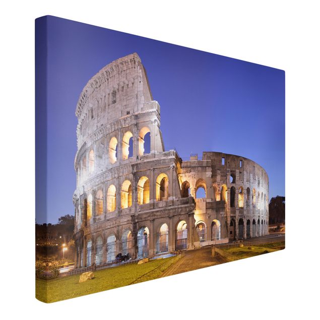 Obrazy na płótnie Włochy Lit Koloseum
