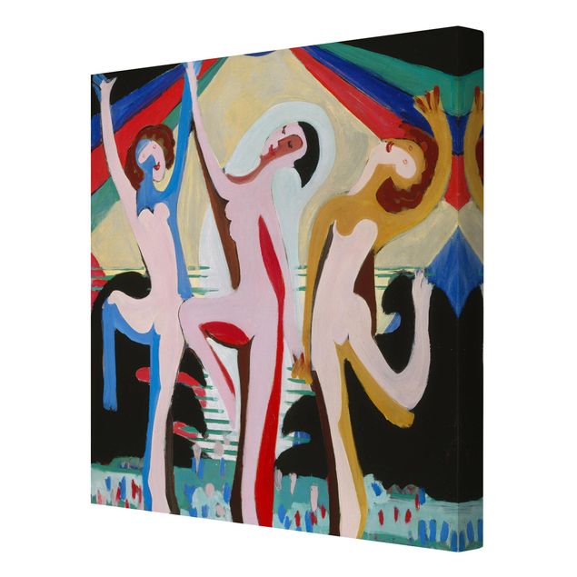 Ernst Ludwig Kirchner obrazy Ernst Ludwig Kirchner - Taniec kolorów
