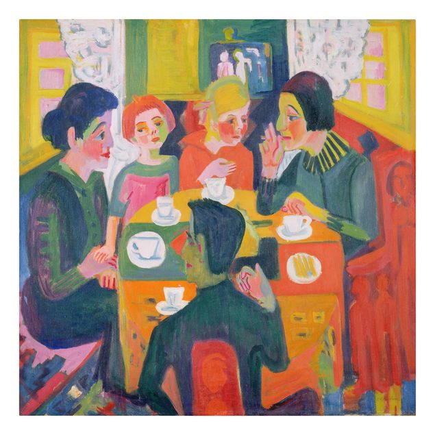 Obrazy artystów Ernst Ludwig Kirchner - Stolik kawowy