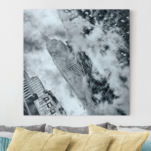 Obrazy na płótnie Ameryka Facada Empire State Building