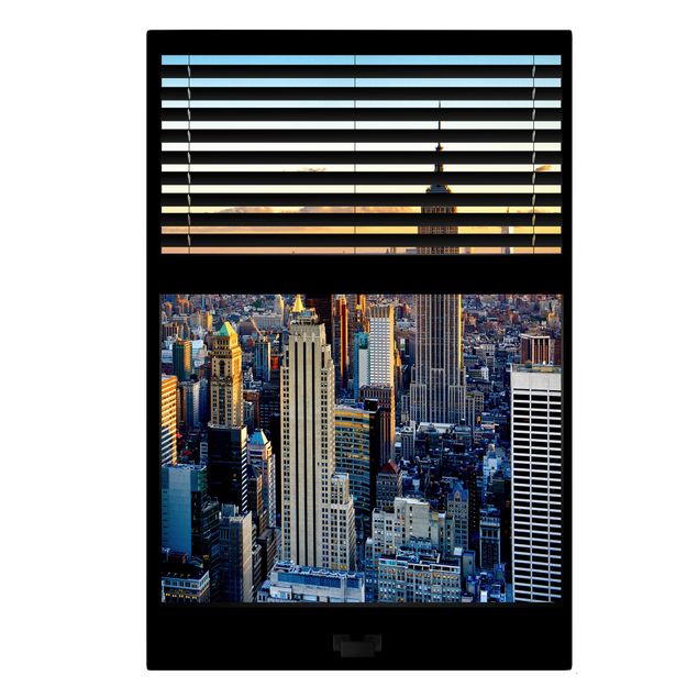 Obrazy Nowy Jork Żaluzje widokowe na okna - SuNr ise New York