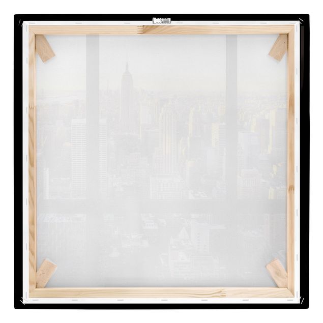 Obrazy architektura Wieczorny widok z okna na Nowy Jork