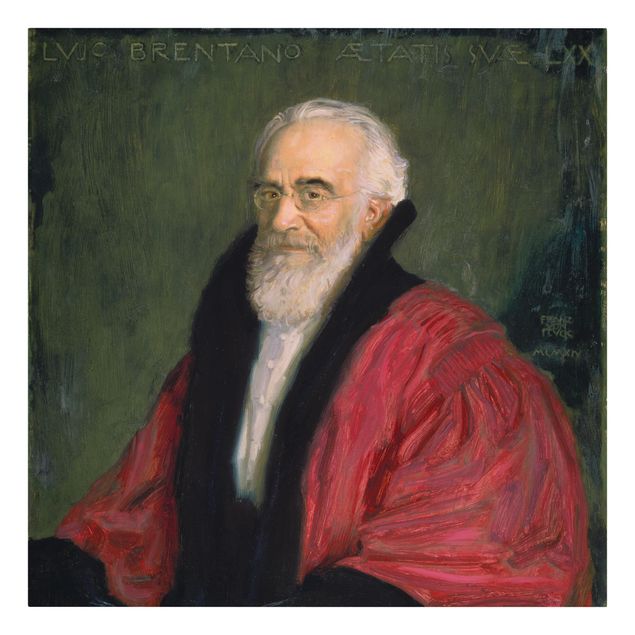 Obrazy portret Franz von Stuck - portret Lujo Brentano