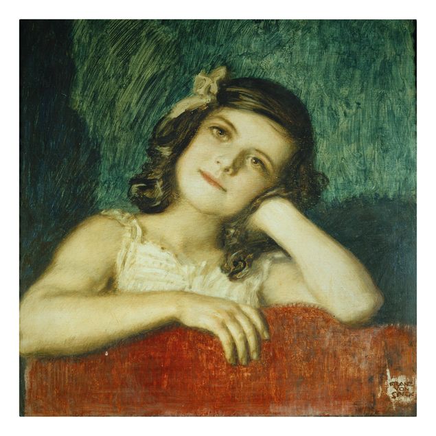 Obrazy portret Franz von Stuck - Maryja