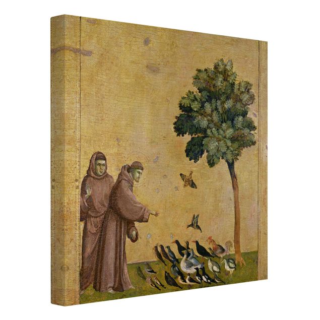 Obrazy ze zwierzętami Giotto di Bondone - Święty Franciszek