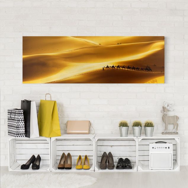 Obrazy do salonu Złotoen Dunes