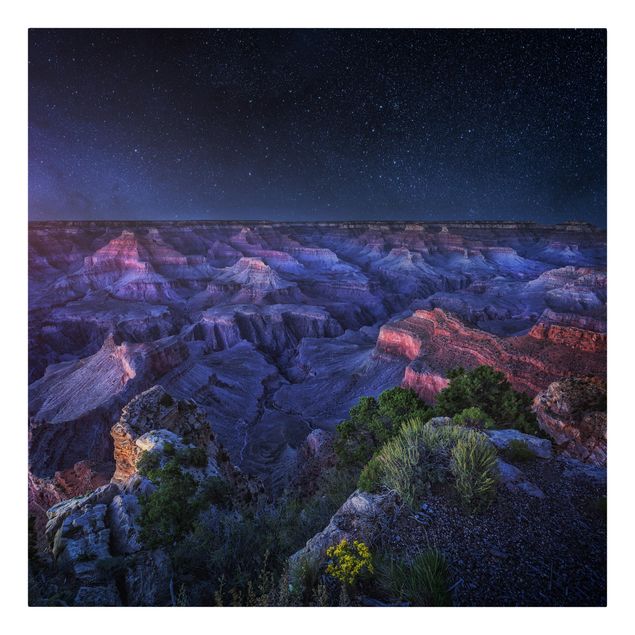 Obrazy krajobraz Noc w Wielkim Kanionie