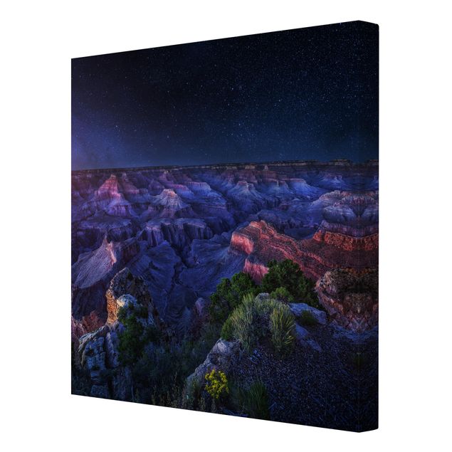 Obrazy na płótnie góra Noc w Wielkim Kanionie