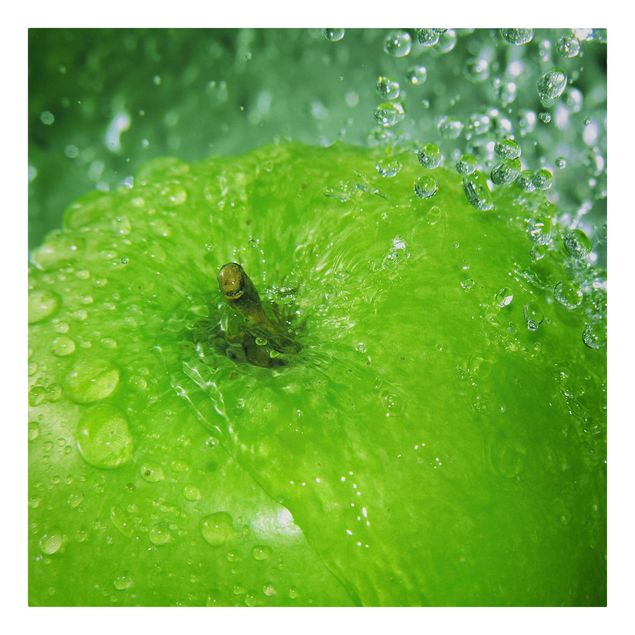 Obrazy z motywem kwiatowym Zielone jabłko