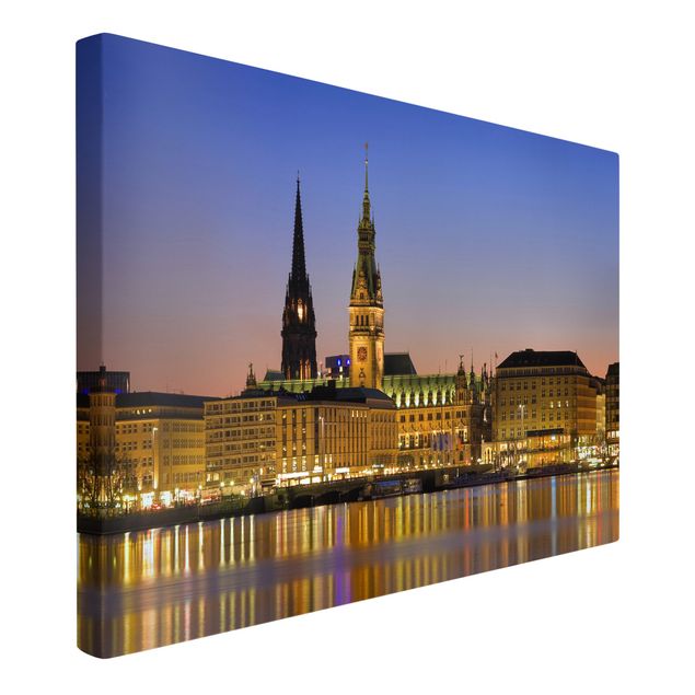 Nowoczesne obrazy Panorama Hamburga