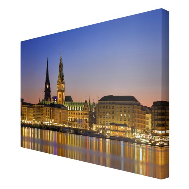 Obrazy na ścianę Panorama Hamburga