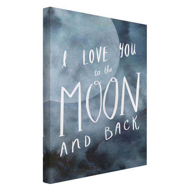 Obrazy powiedzenia Miłość niebieska - Księżyc
