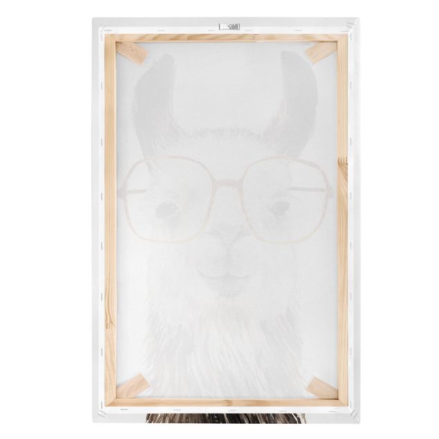 Obrazy na ścianę Hippy Llama w okularach IV