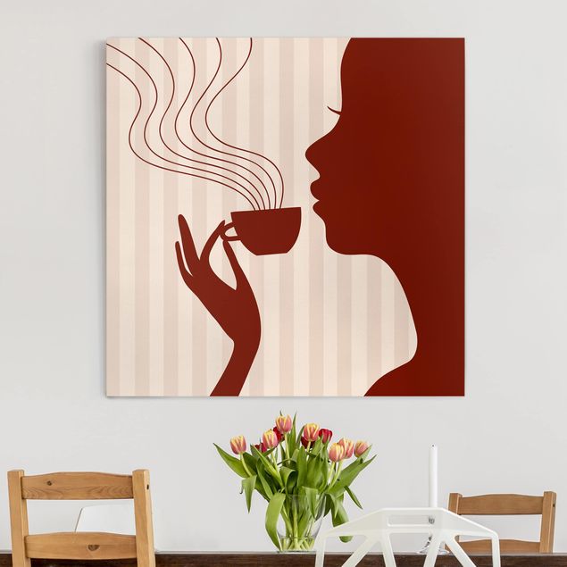 Obrazy nowoczesny Gorąca kawa