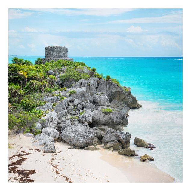 Obrazy krajobraz Wybrzeże Karaibskie Ruiny Tulum