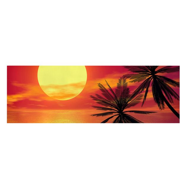 Obrazy na ścianę krajobrazy Zachód słońca na Karaibach