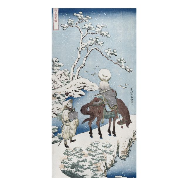 Konie obrazy na płótnie Katsushika Hokusai - chiński poeta