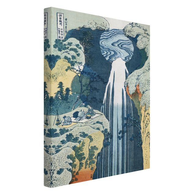 Obrazy krajobraz Katsushika Hokusai - Wodospad Amidy