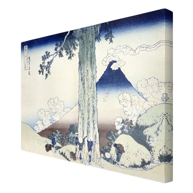 Obrazy na płótnie góra Katsushika Hokusai - Przełęcz Mishima w prowincji Kai