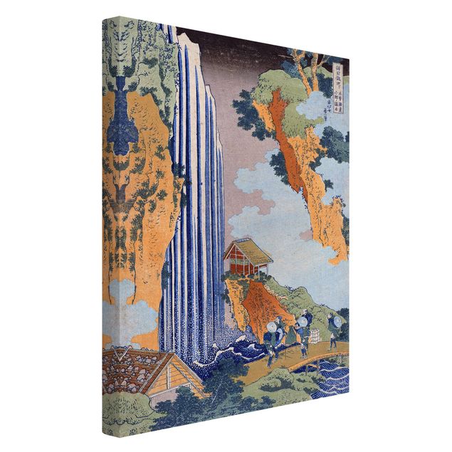 Obrazy na ścianę krajobrazy Katsushika Hokusai - Wodospad Ono