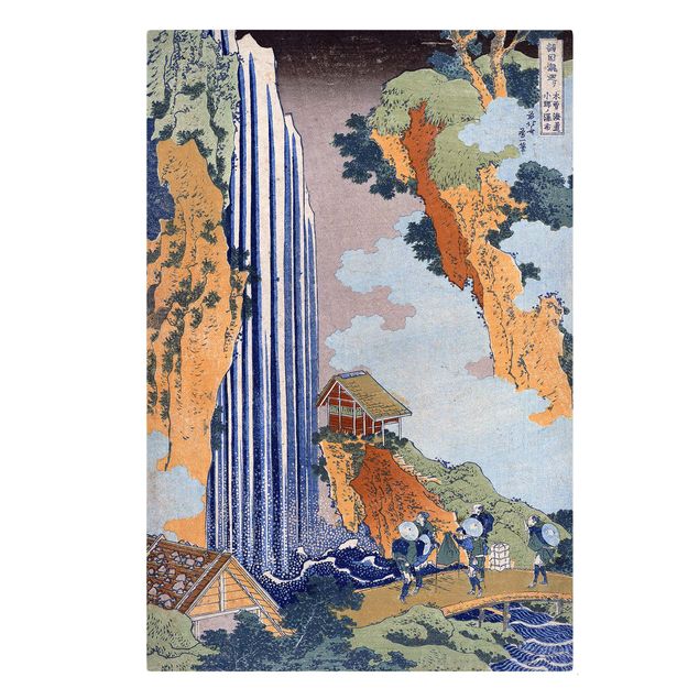 Wodospad obraz na płótnie Katsushika Hokusai - Wodospad Ono