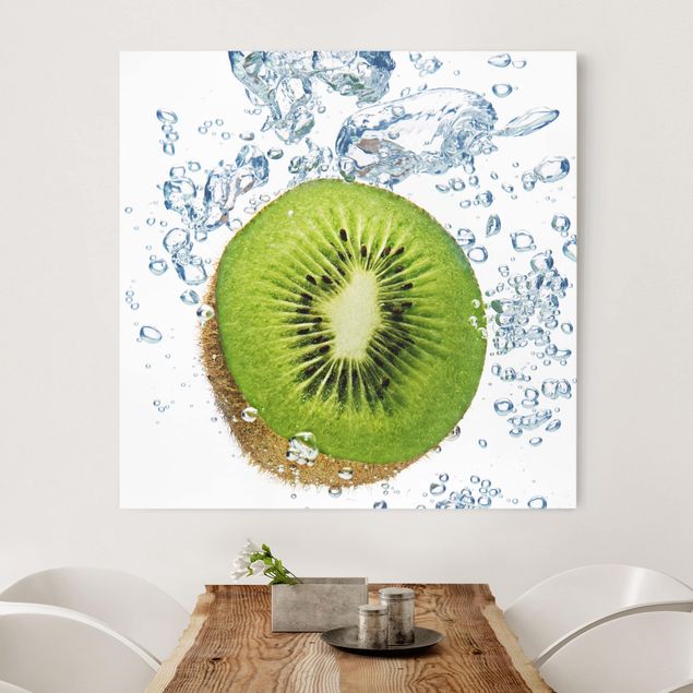 Obrazy owoc Bąbelki Kiwi
