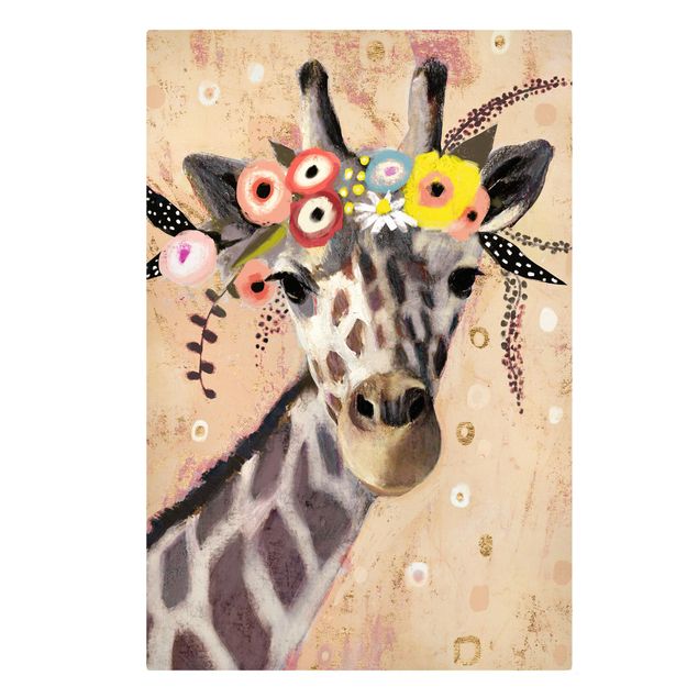 Obrazy żyrafa Żyrafa Klimta