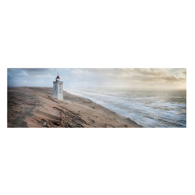 Obrazy krajobraz Latarnia morska w Danii