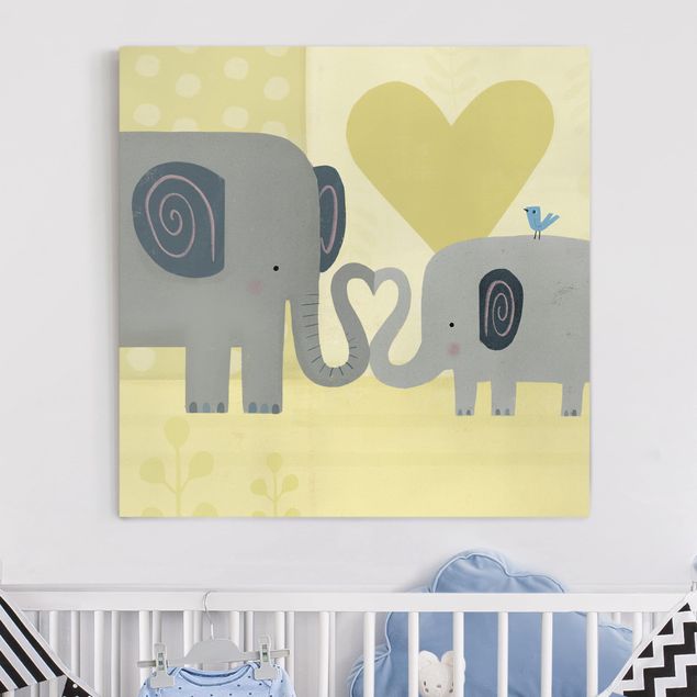 Pokój niemowlęcy Mama i ja - Słonie
