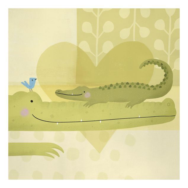 Obrazy miłość Mama i ja - Krokodyle