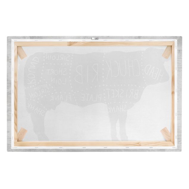 Obrazy na ścianę Płyta ekspozycyjna rzeźnika - wołowina