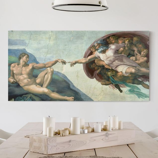 Dekoracja do kuchni Michelangelo - Kaplica Sykstyńska