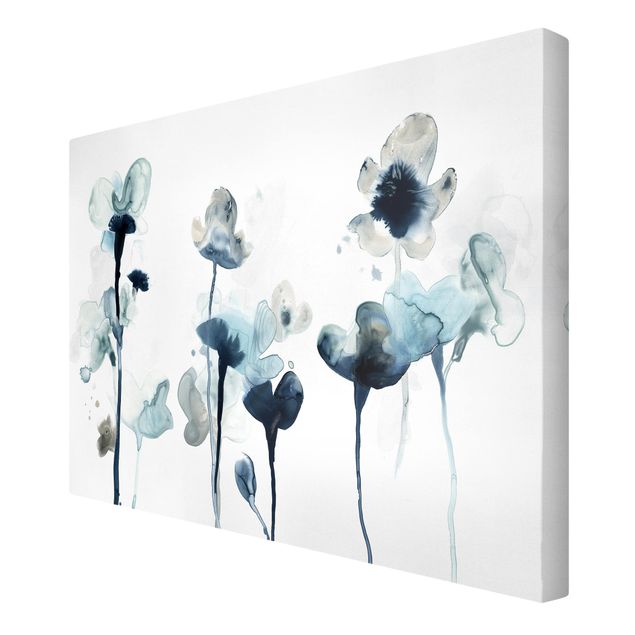 Obrazy z motywem kwiatowym Midnight Blossoms Trio