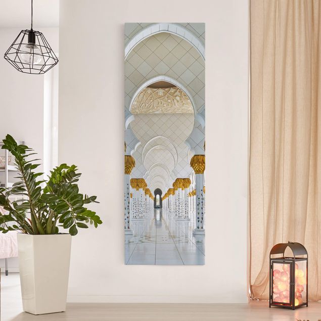 Obrazy do salonu nowoczesne Meczet w Abu Dhabi