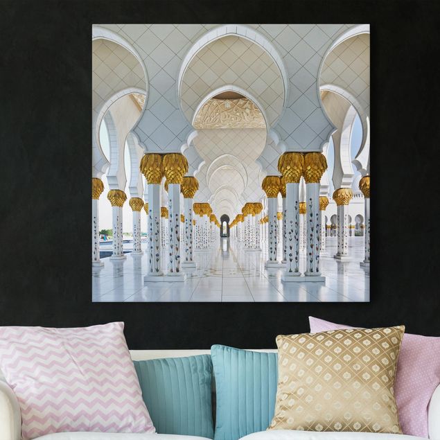 Dekoracja do kuchni Meczet w Abu Dhabi