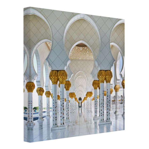 Nowoczesne obrazy Meczet w Abu Dhabi