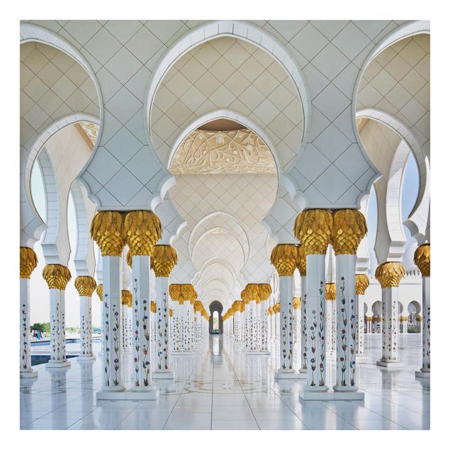 Obrazy na ścianę architektura Meczet w Abu Dhabi