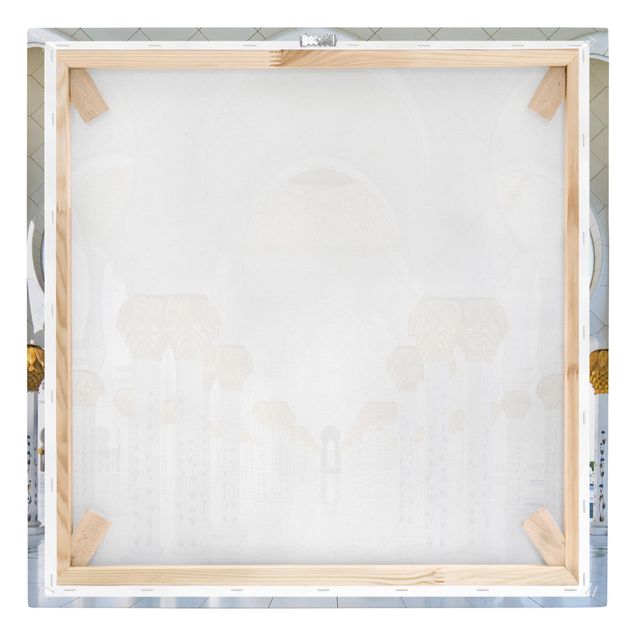 Obrazy drukowane na płótnie Meczet w Abu Dhabi